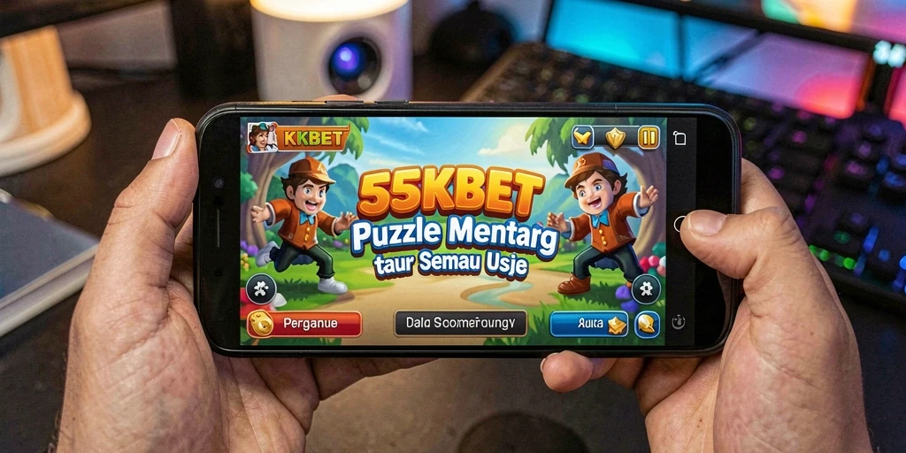 Tampilan gameplay menantang di 55KBET dengan teka-teki yang menarik.