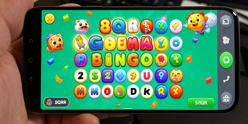 Tampilan gameplay Bingo yang seru dan interaktif di 8QR.