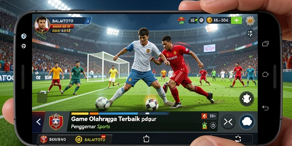 Tampilan gameplay menarik dari BALAITOTO dengan aksi olahraga intens.
