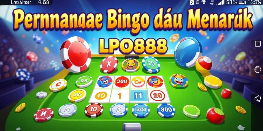 Tampilan gameplay Bingo yang seru dan interaktif di LPO88.