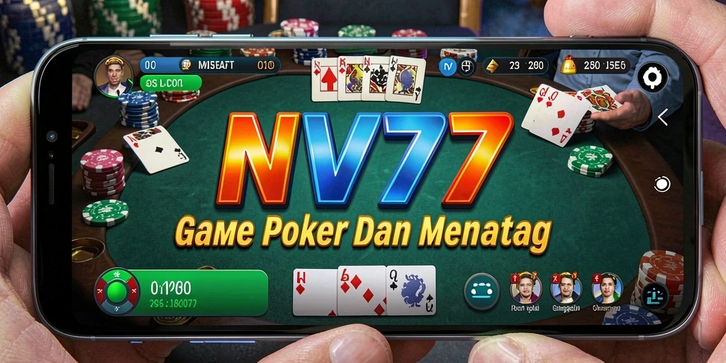 Gameplay seru NV77 dengan berbagai mode poker yang menantang.