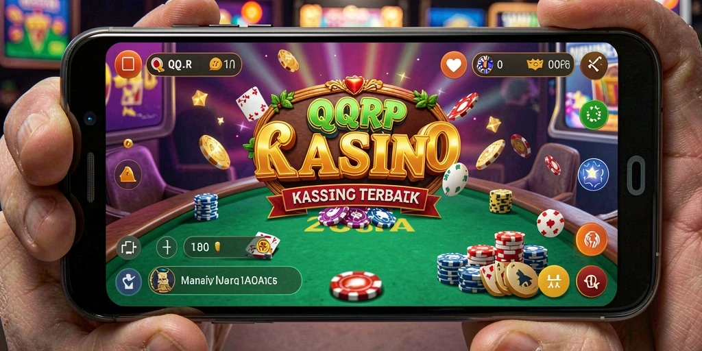 Tampilan gameplay Kasino yang mengasyikkan dan interaktif di QQRP.