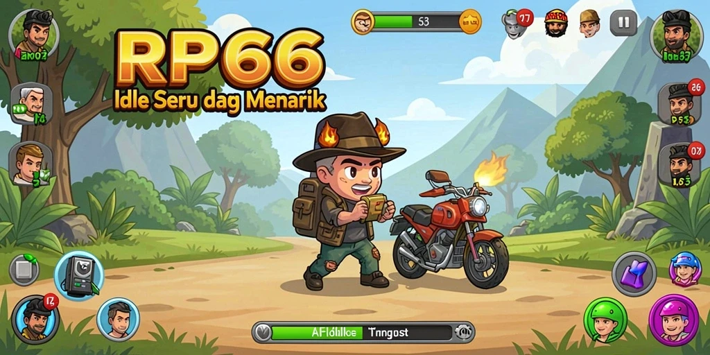 Tampilan gameplay seru dan interaktif dari RP66.