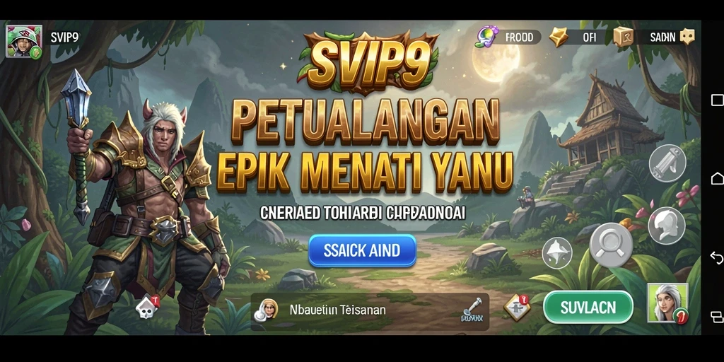 Gameplay seru di dunia petualangan yang luas dan penuh misteri.