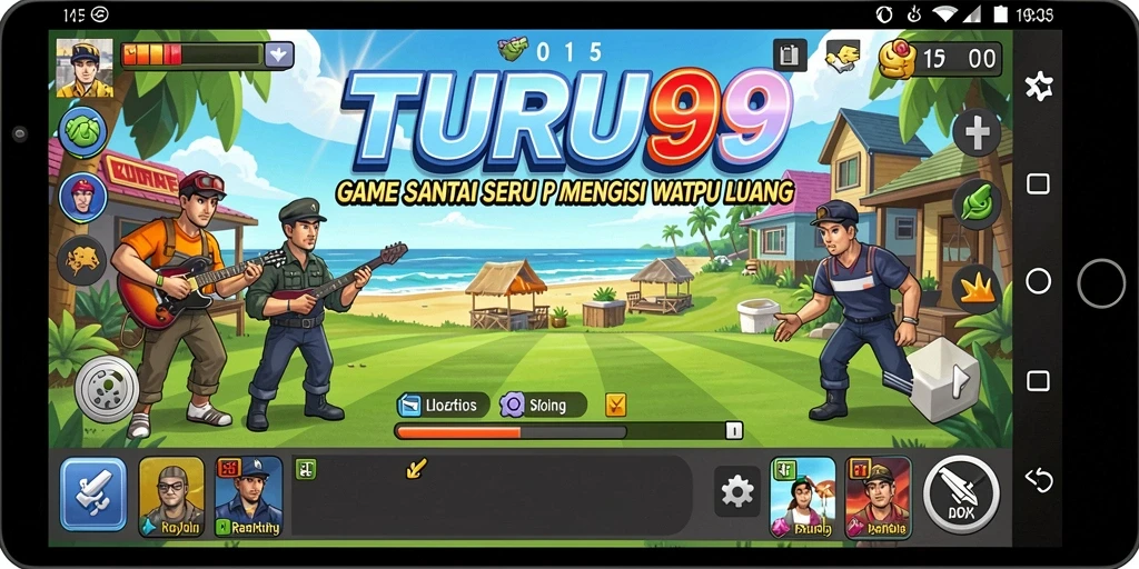 Gameplay santai dan seru di TURU99 dengan grafis menarik.