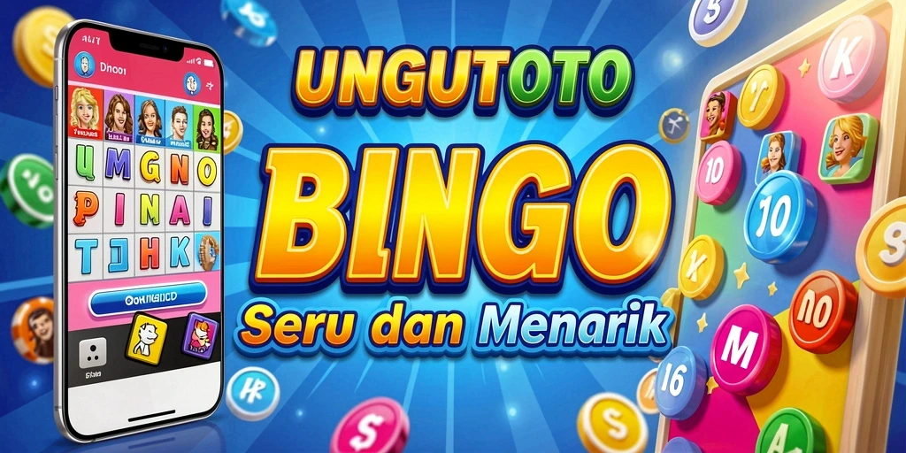 Tampilan gameplay UNGUTOTO yang seru dan interaktif dalam permainan Bingo.