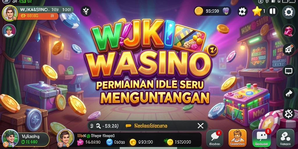 Tampilan antarmuka permainan WJKASINO yang interaktif dan menarik.